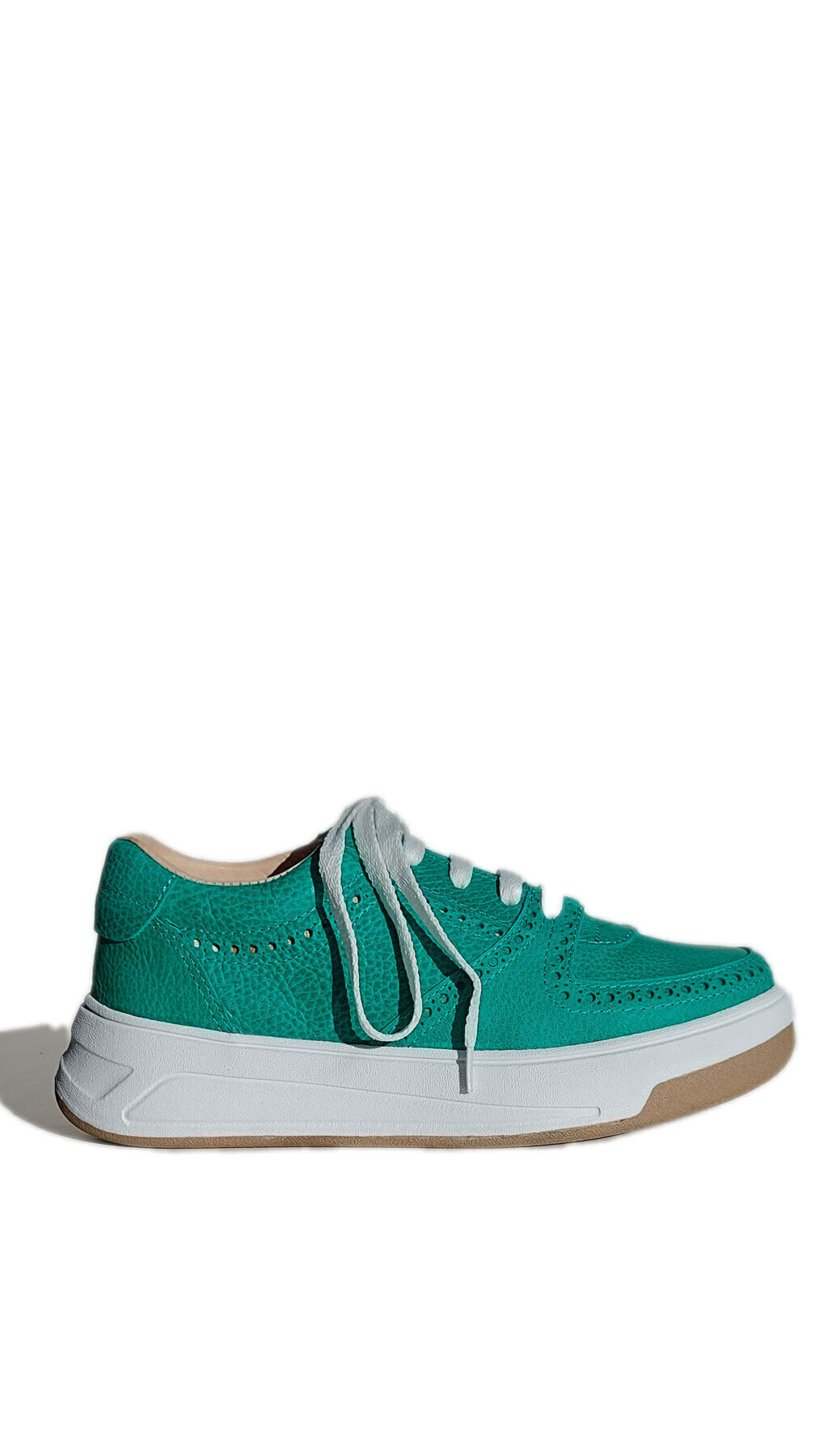 Zapatillas Mujer de Cuero Quica Puna con Plataforma