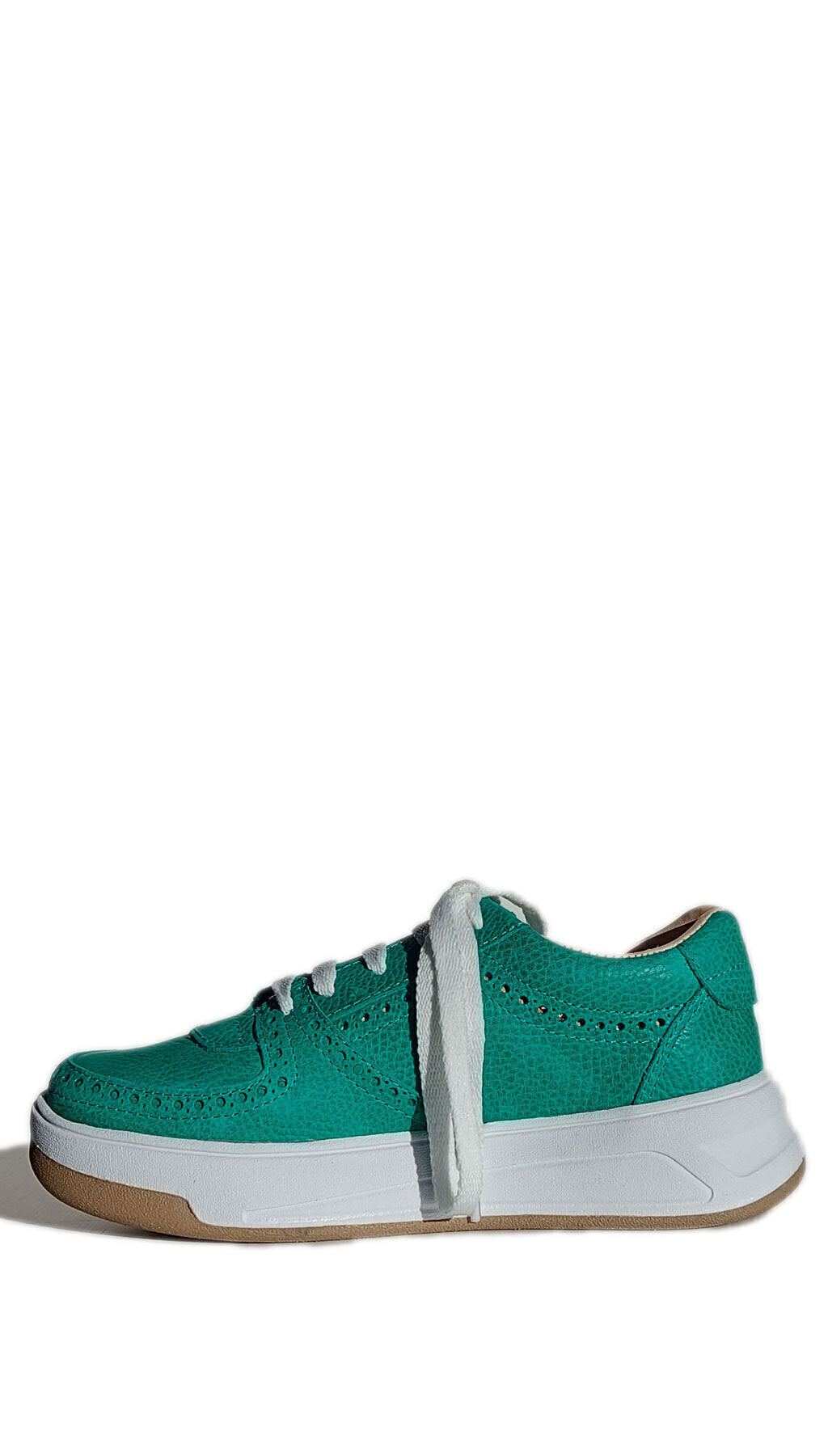 Zapatillas Mujer de Cuero Quica Puna con Plataforma