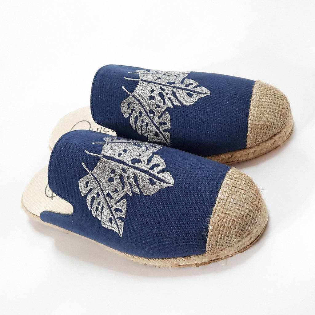 Mules Zuecos Espadrilles Alpargatas Bordadas Yute AbraBayas