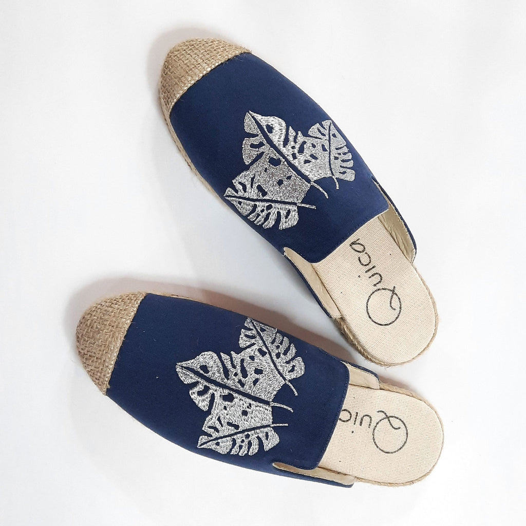 Mules Zuecos Espadrilles Alpargatas Bordadas Yute AbraBayas