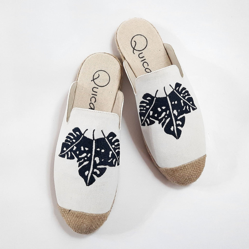 Mules Zuecos Espadrilles Alpargatas Bordadas Yute AbraBayas