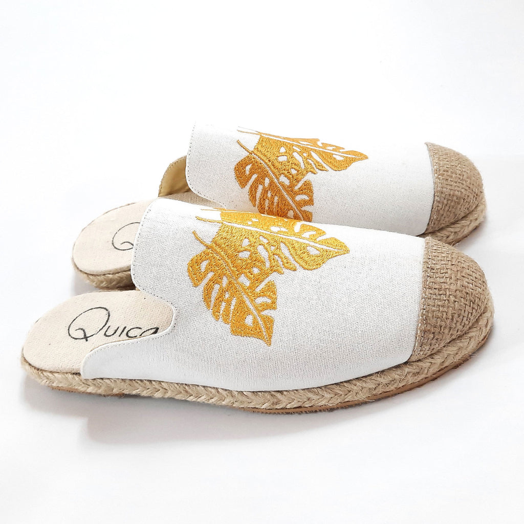 Mules Zuecos Espadrilles Alpargatas Bordadas Yute AbraBayas