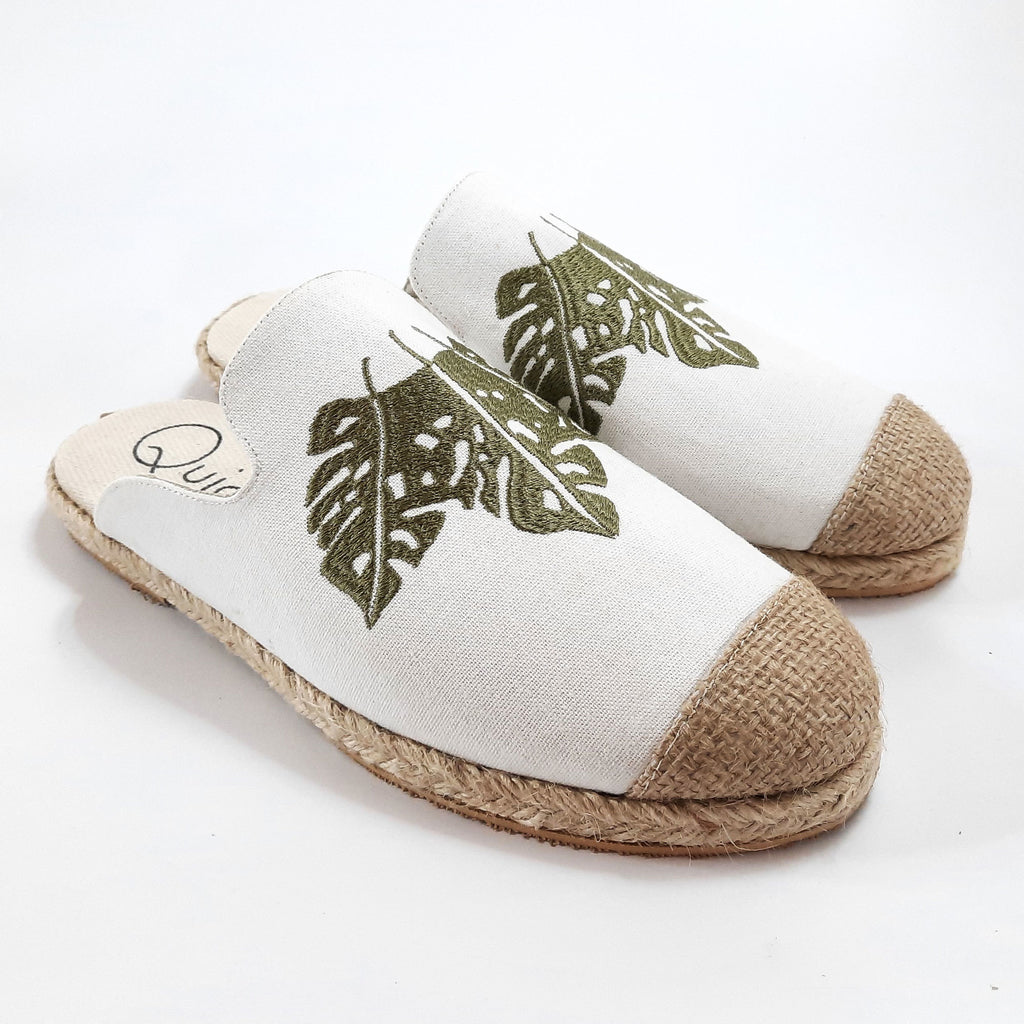 Mules Zuecos Espadrilles Alpargatas Bordadas Yute AbraBayas