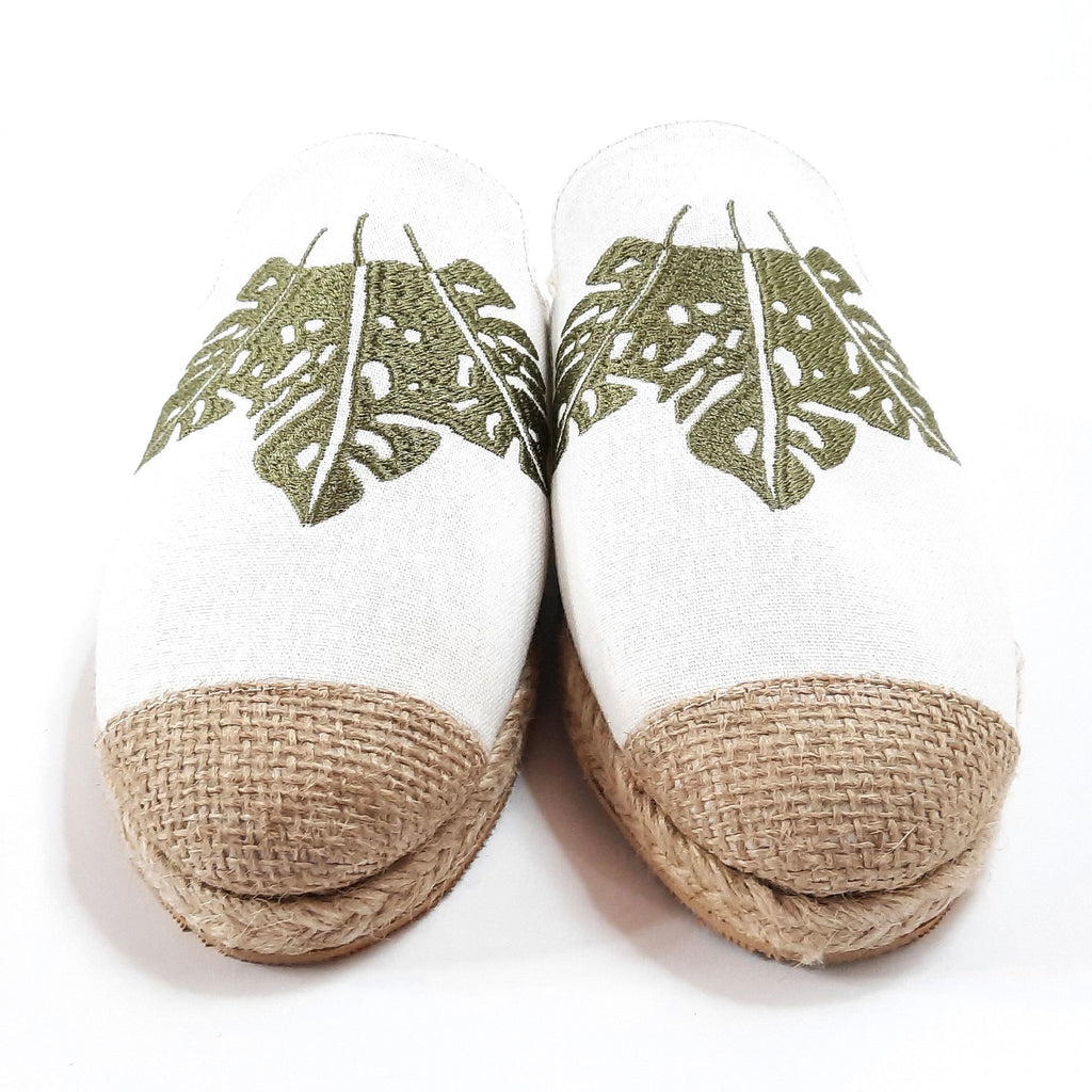 Mules Zuecos Espadrilles Alpargatas Bordadas Yute AbraBayas