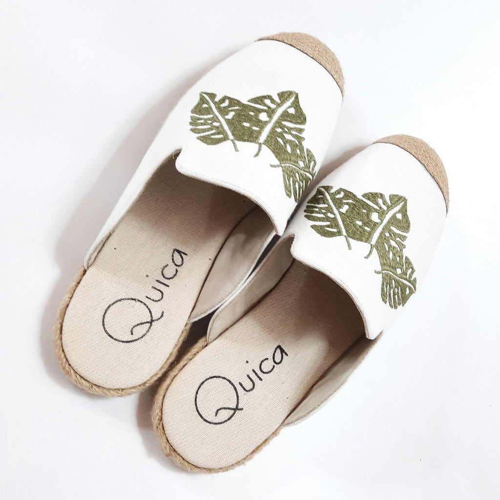 Mules Zuecos Espadrilles Alpargatas Bordadas Yute AbraBayas