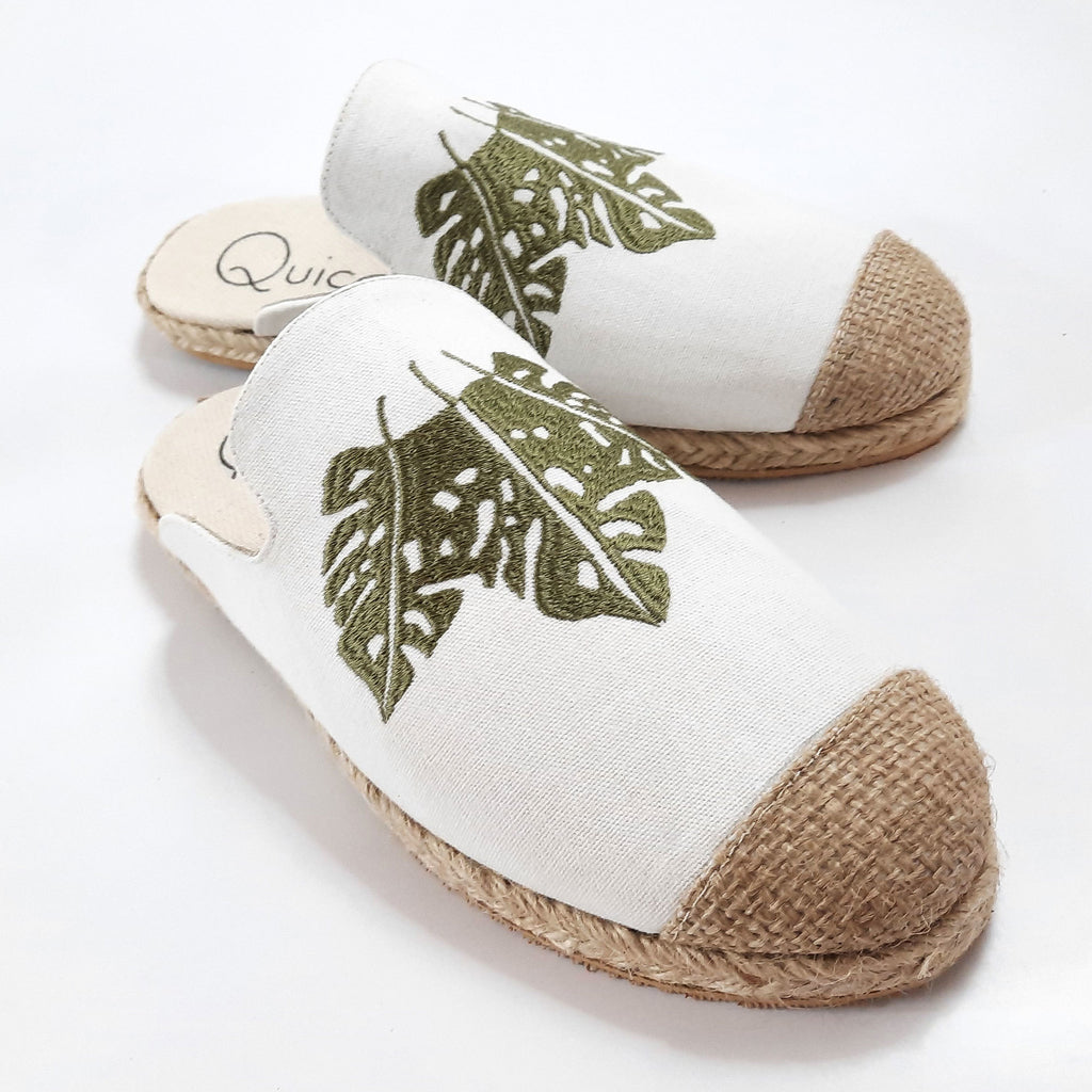 Mules Zuecos Espadrilles Alpargatas Bordadas Yute AbraBayas