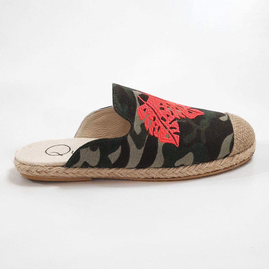Mules Zuecos Espadrilles Alpargatas Bordadas Yute AbraBayas