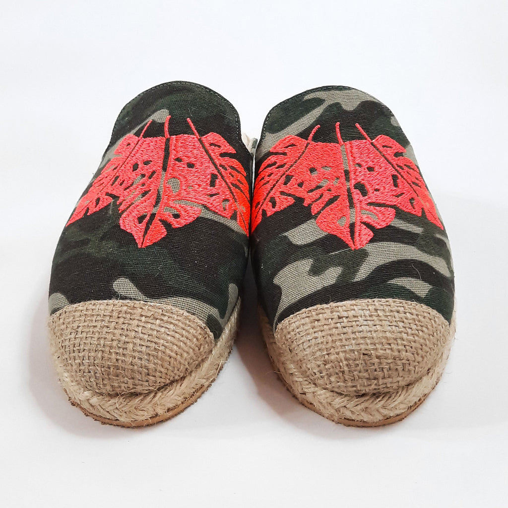Mules Zuecos Espadrilles Alpargatas Bordadas Yute AbraBayas