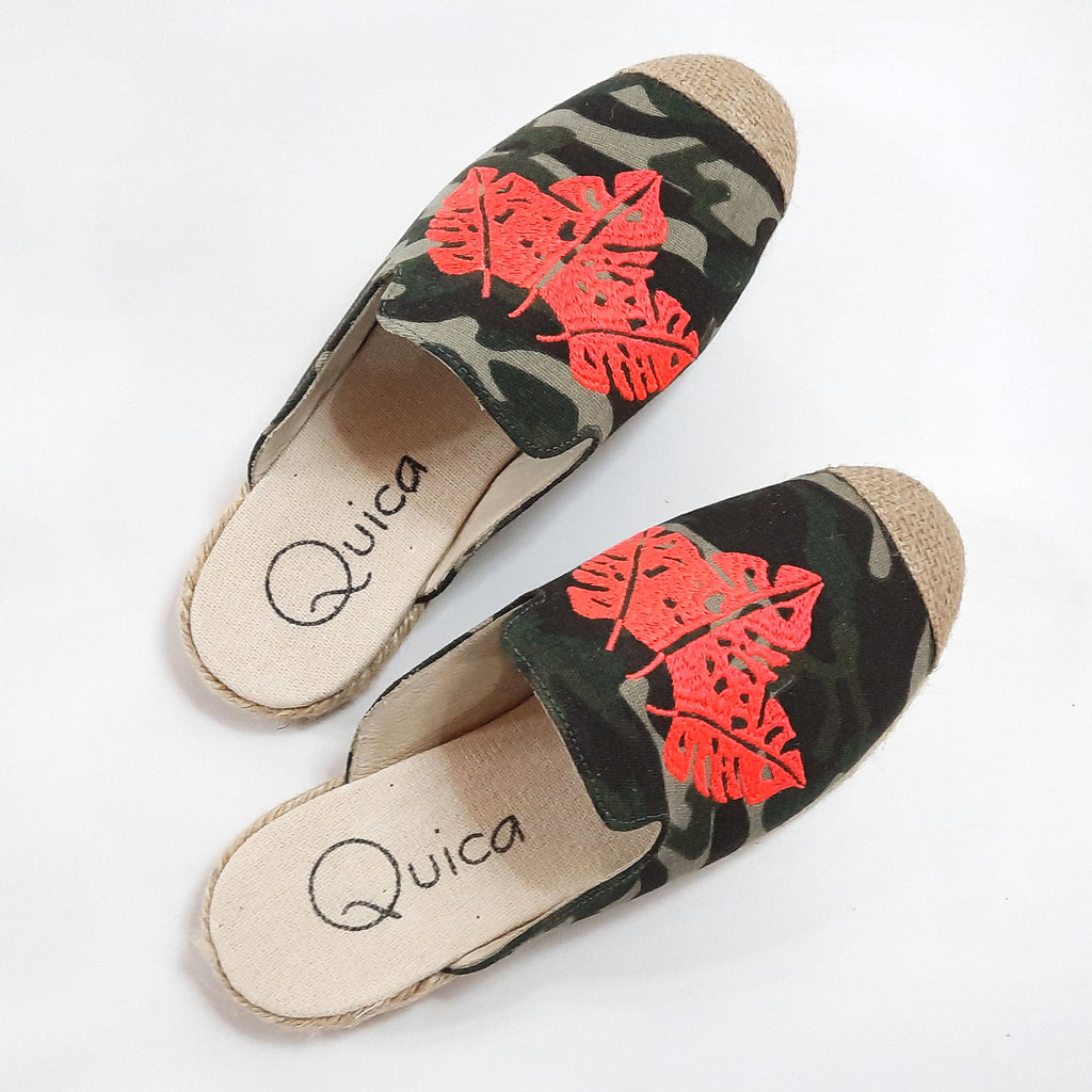 Mules Zuecos Espadrilles Alpargatas Bordadas Yute AbraBayas