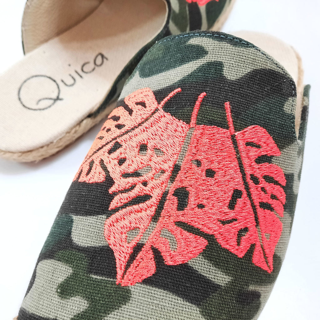 Mules Zuecos Espadrilles Alpargatas Bordadas Yute AbraBayas
