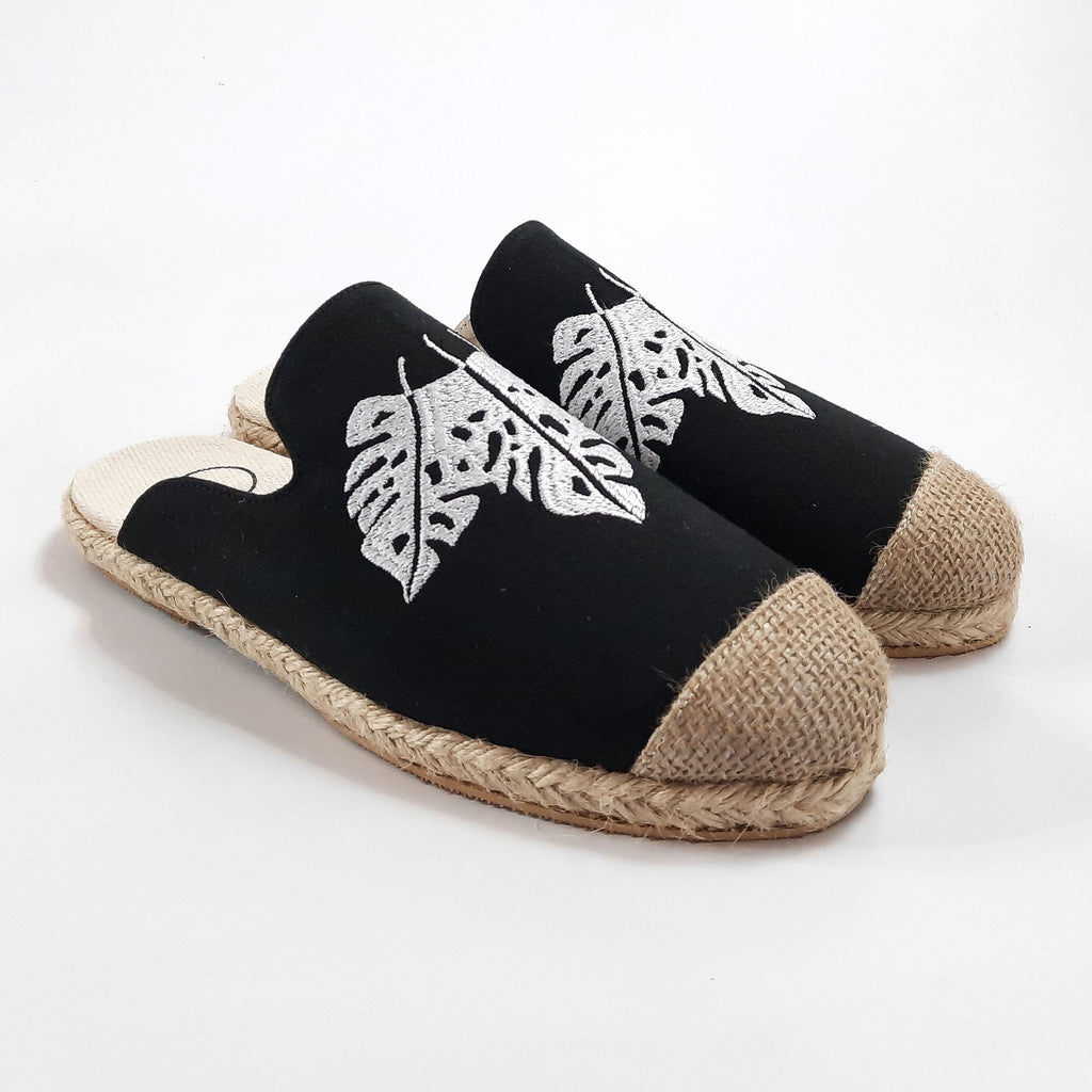 Mules Zuecos Espadrilles Alpargatas Bordadas Yute AbraBayas