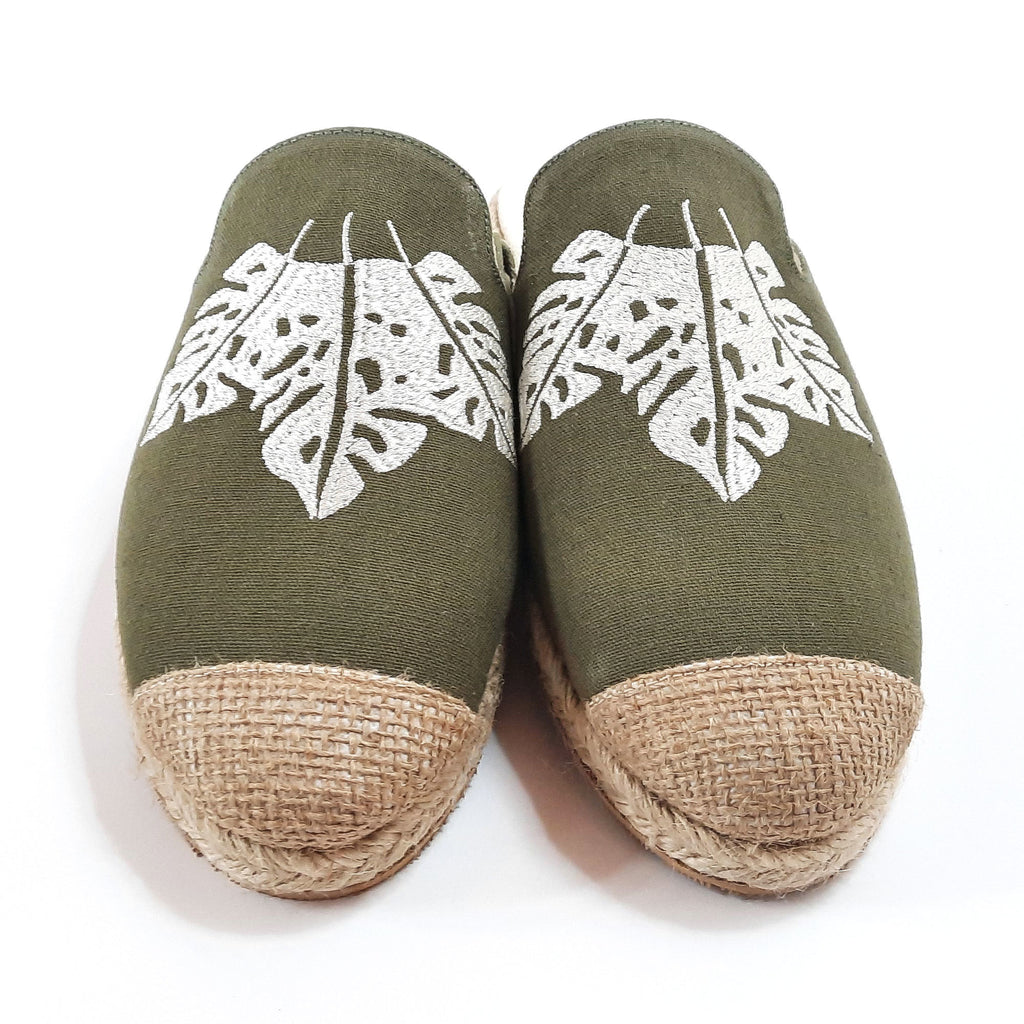 Mules Zuecos Espadrilles Alpargatas Bordadas Yute AbraBayas