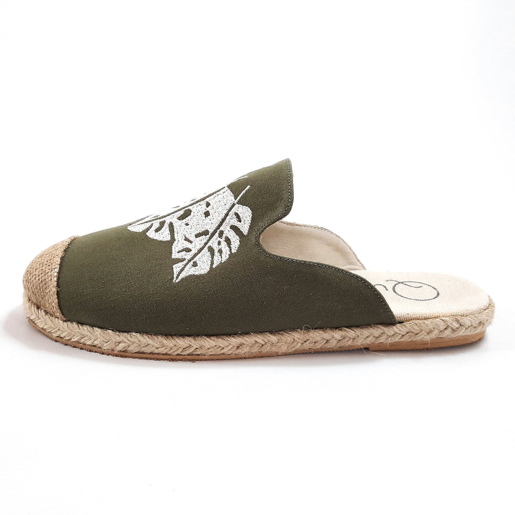 Mules Zuecos Espadrilles Alpargatas Bordadas Yute AbraBayas