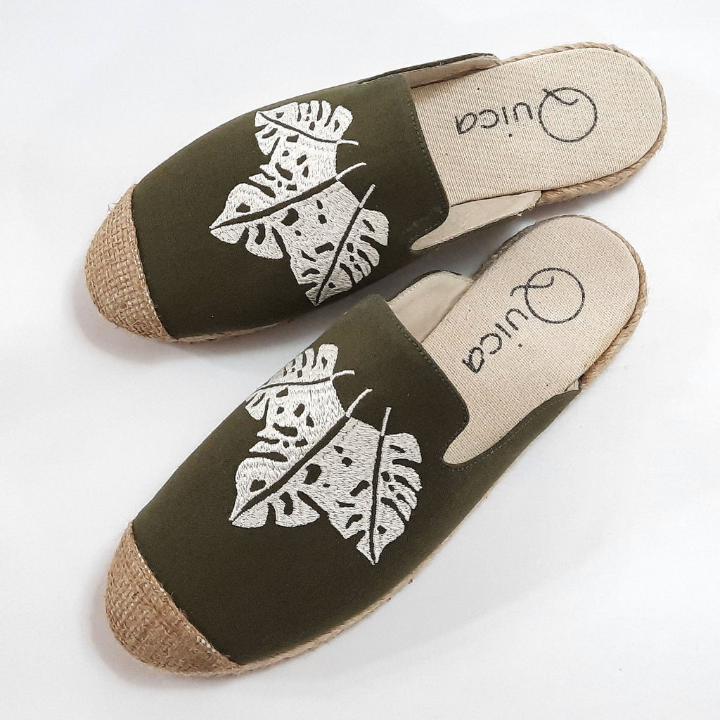 Mules Zuecos Espadrilles Alpargatas Bordadas Yute AbraBayas